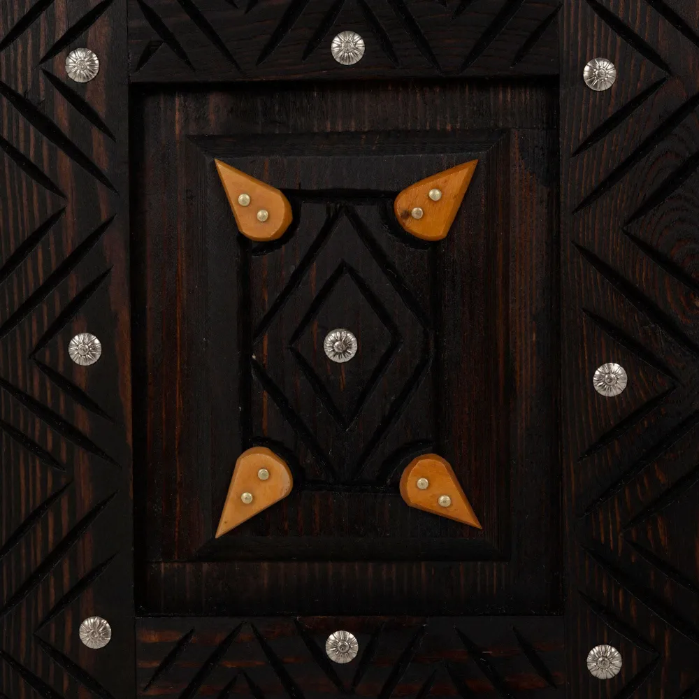 Tavolino arabo legno e osso