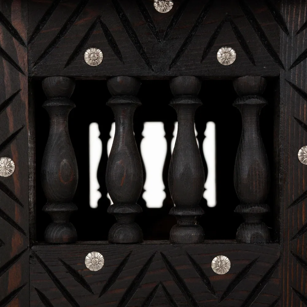 Tavolino arabo legno e osso