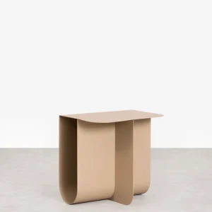 Tavolino laterale metallo Dama (40x30x40 cm)