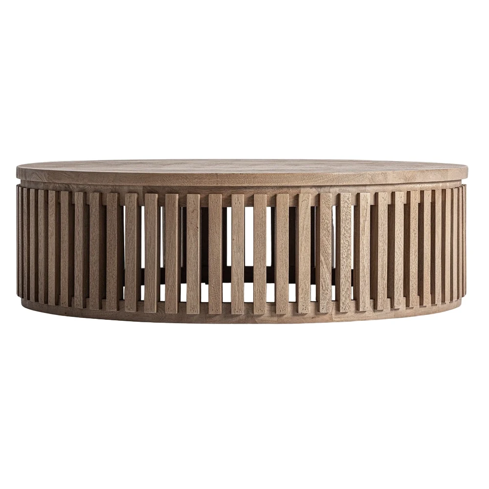 Tavolino living rotondo
