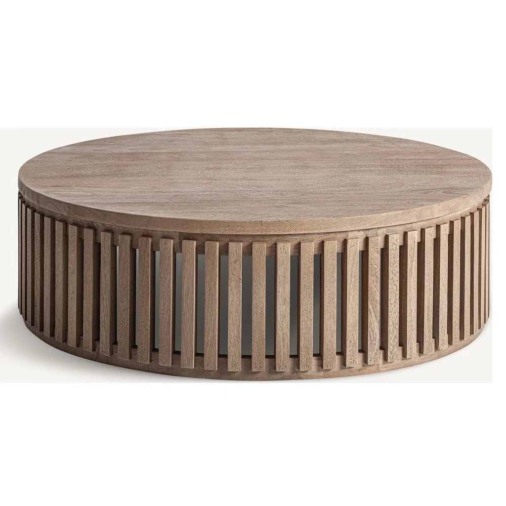 Tavolino living rotondo