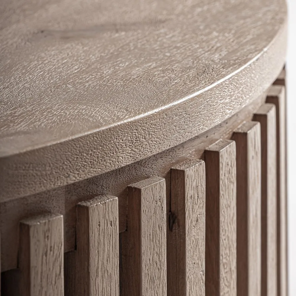 Tavolino living rotondo
