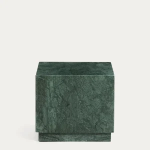 Tavolino Sorein marmo verde, 40 x 40 cm