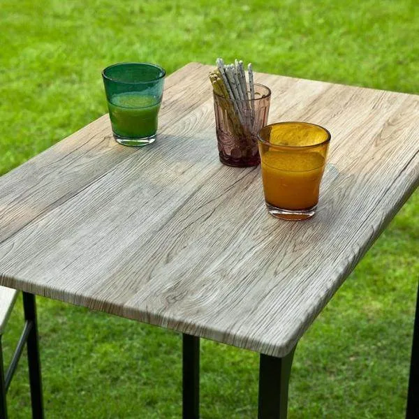 Tavolo da bar con 2 sgabelli | set tavolo da bar | 3 parti
