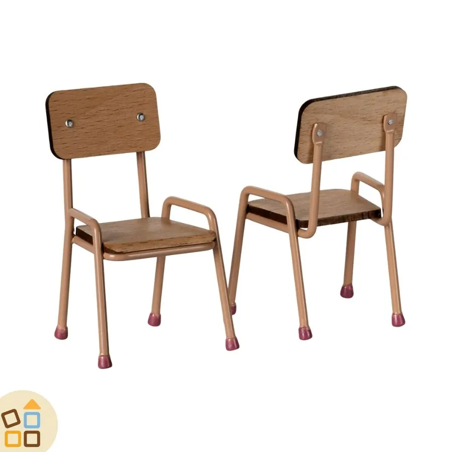 Tavolo con Sedie Legno, Topini