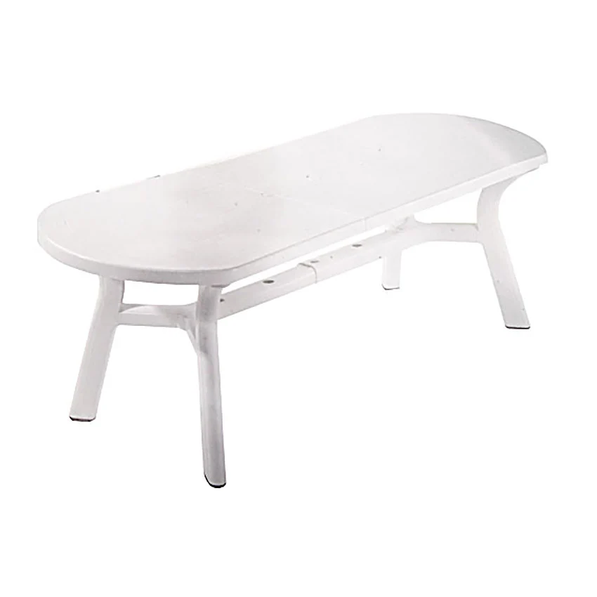 Tavolo Pagoda Allungabile Resina 230/180x90x72 Cm