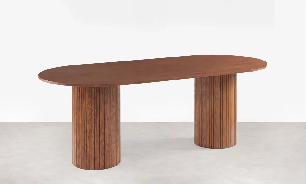 Tavolo da pranzo legno Eunice (220x100 cm)