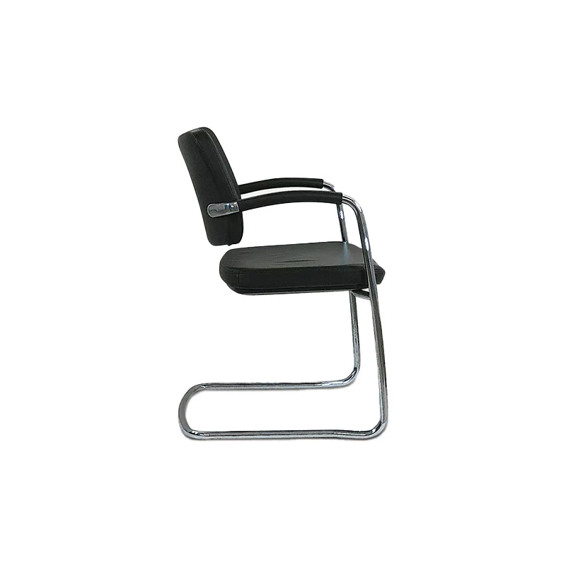 Boss Design: Sedia da riunione Pro Cantilever tessuto nero - Ricondizionata