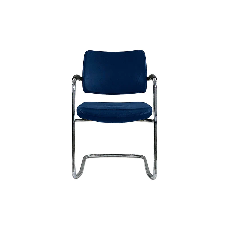 Boss Design: Sedia da riunione Pro Cantilever tessuto blu - Ricondizionata