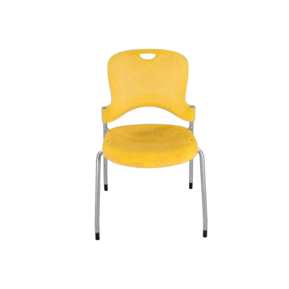 Herman Miller: Sedia Caper giallo - Ristrutturata