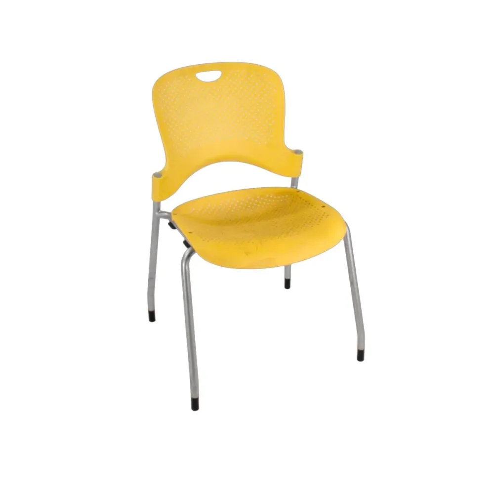 Herman Miller: Sedia Caper giallo - Ristrutturata