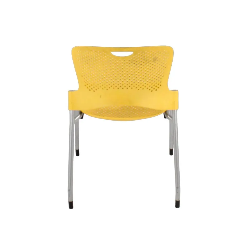 Herman Miller: Sedia Caper giallo - Ristrutturata