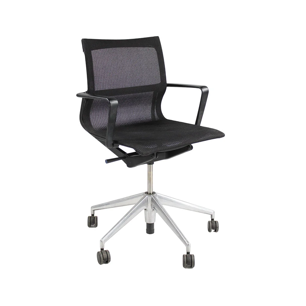 Herman Miller: Sedia da conferenza Setu nero - Ricondizionata