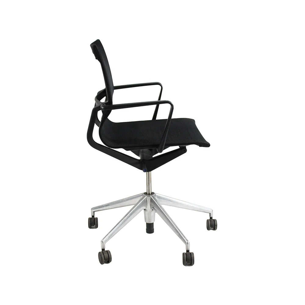 Herman Miller: Sedia da conferenza Setu nero - Ricondizionata