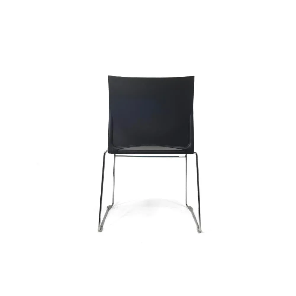 Herman Miller: Sedia impilabile Pronta nera - Ricondizionata