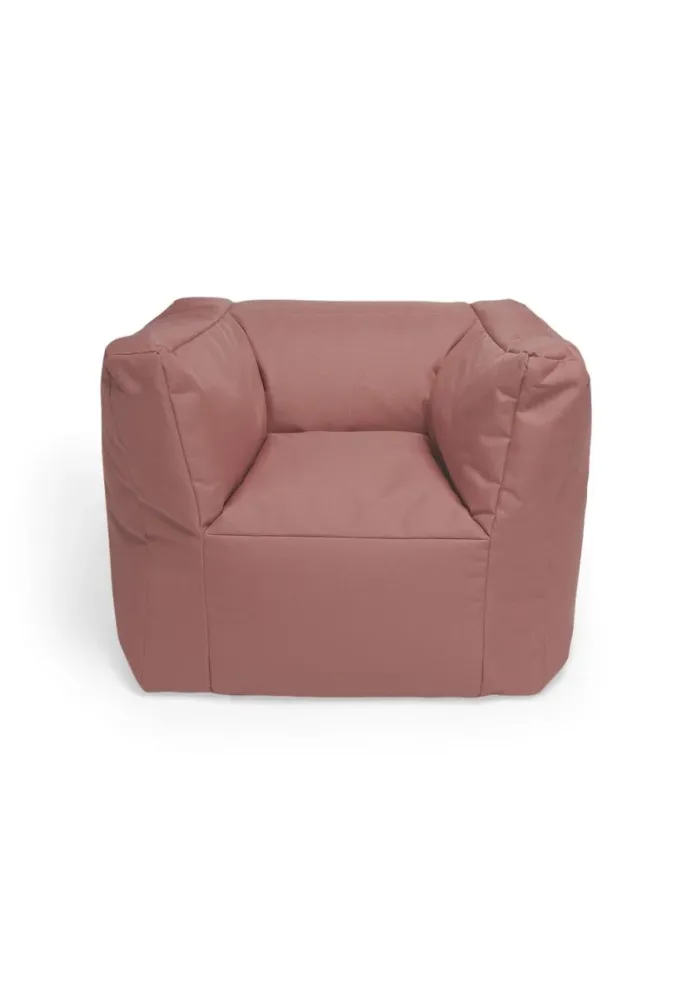 Jollein Poltrona per bambini Beanbag Mellow Pink