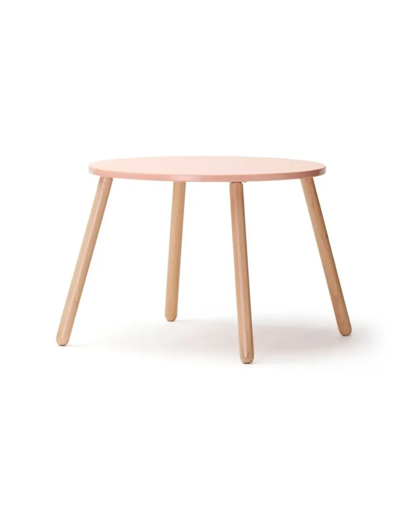 Kid's Concept Set da tavolo con sgabelli Albicocca