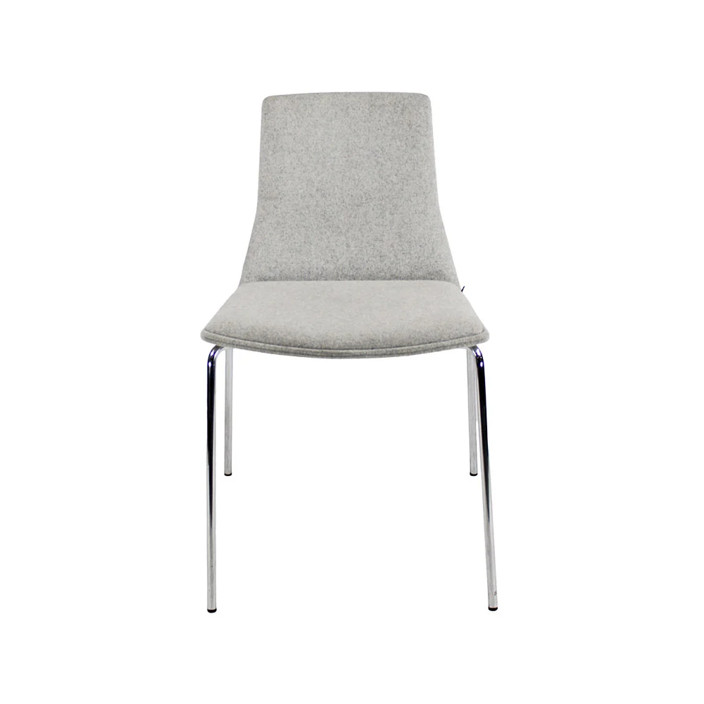 Steelcase: Sedia impilabile Coalesse tessuto grigio - Ricondizionata