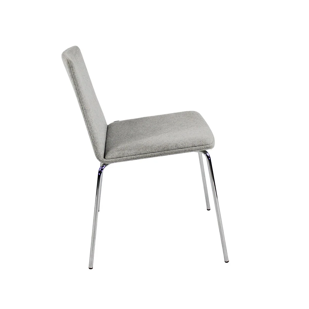 Steelcase: Sedia impilabile Coalesse tessuto grigio - Ricondizionata