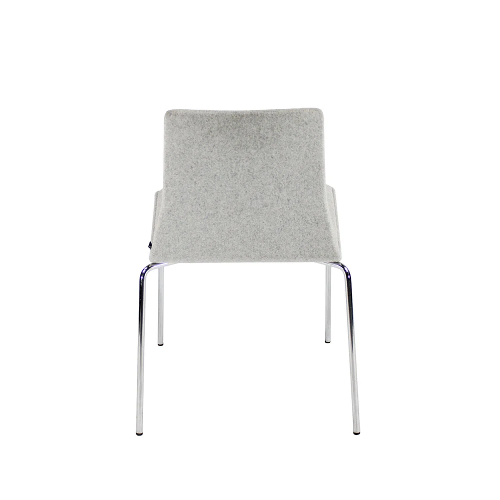 Steelcase: Sedia impilabile Coalesse tessuto grigio - Ricondizionata
