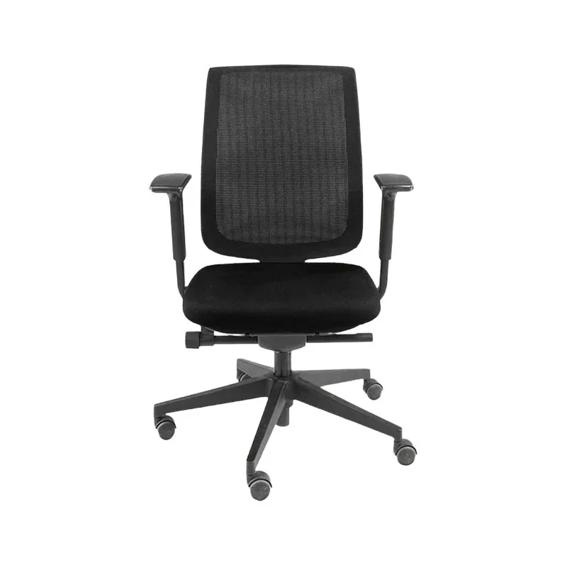 Steelcase: Sedia da ufficio Reply con schienale rete tessuto nero - Ricondizionata