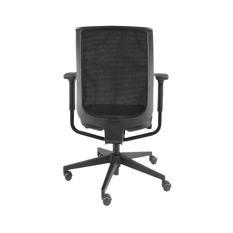 Steelcase: Sedia da ufficio Reply con schienale rete tessuto nero - Ricondizionata