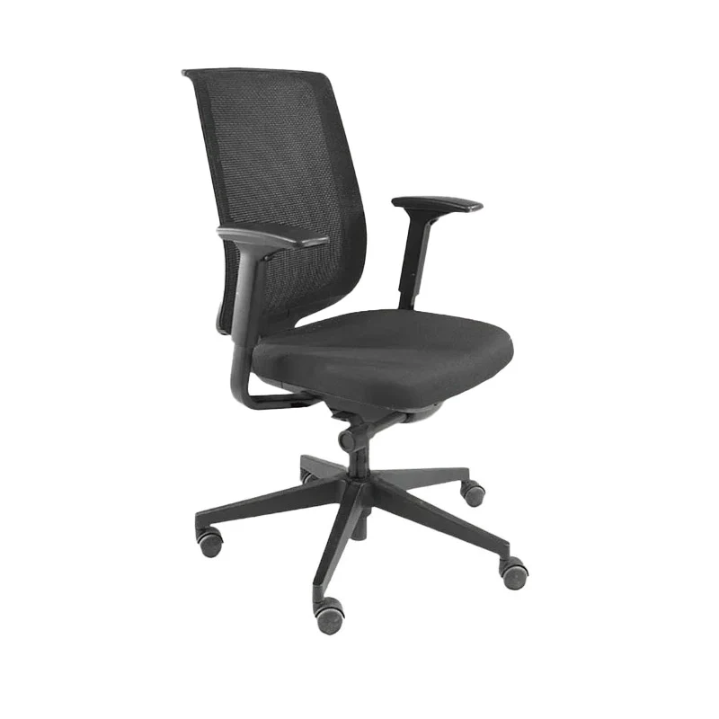 Steelcase: Sedia da ufficio Reply con schienale rete tessuto grigio - Ricondizionata