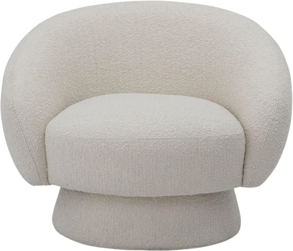 Ted Lounge Chair, Weiá, poliestere