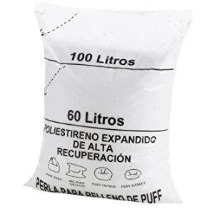Textilhome - Riempimento Poltrona Sacco Puff (Perline) 100 Litri 100 litri