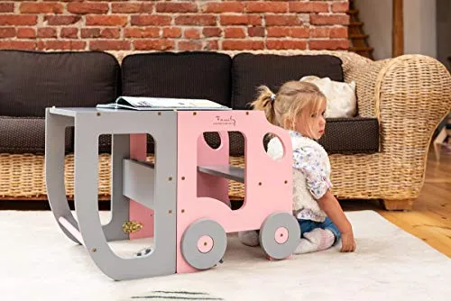 Torre d’apprendimento, scrivania e sgabello Montessori Toddler in Family