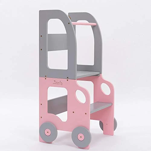 Torre d’apprendimento, scrivania e sgabello Montessori Toddler in Family