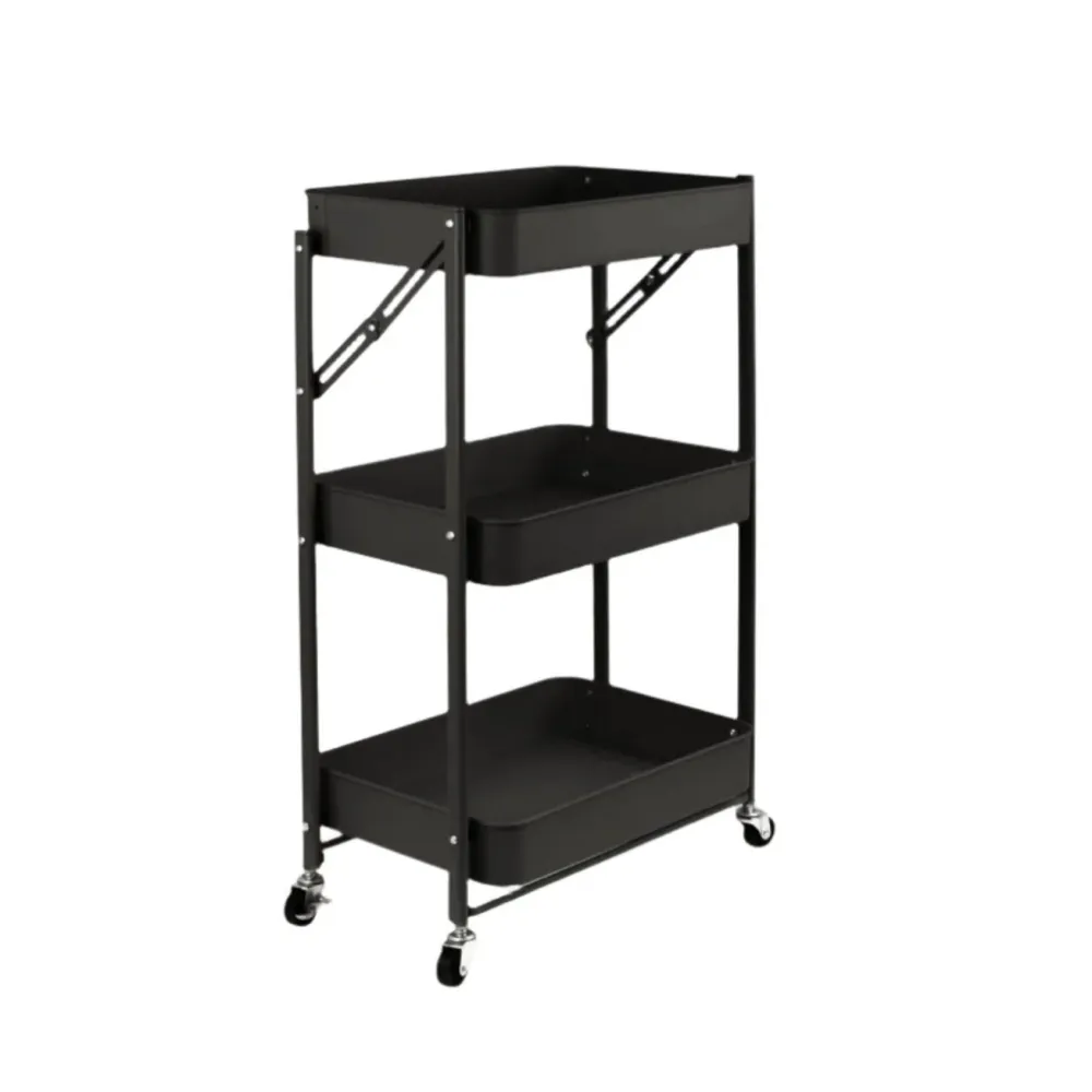 Carrello Mobile (Nero) Todeco