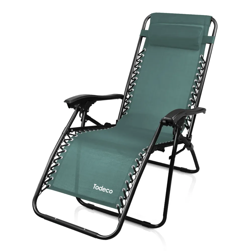 Sedia Sdraio Chaise Longue (Verde) Todeco