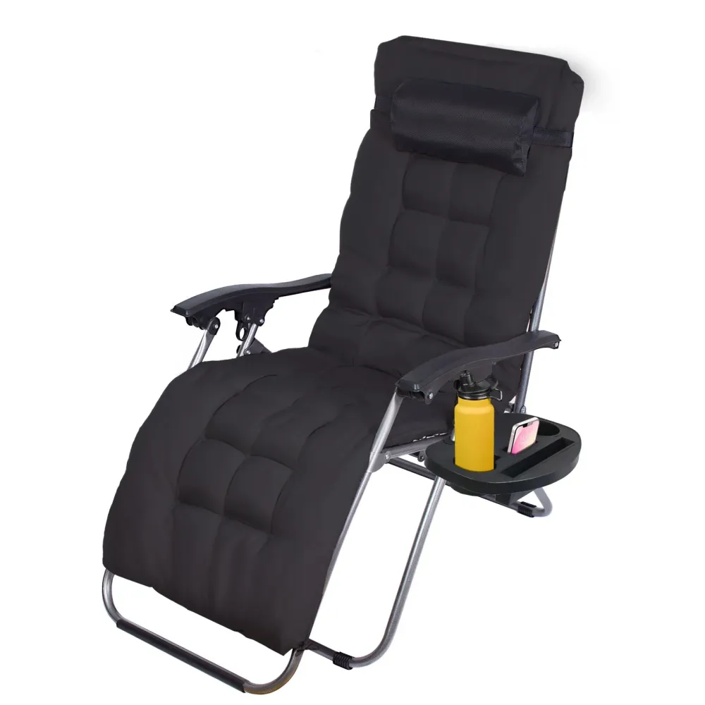 Sedia Sdraio Pieghevole con Cuscino Rimovibile Todeco