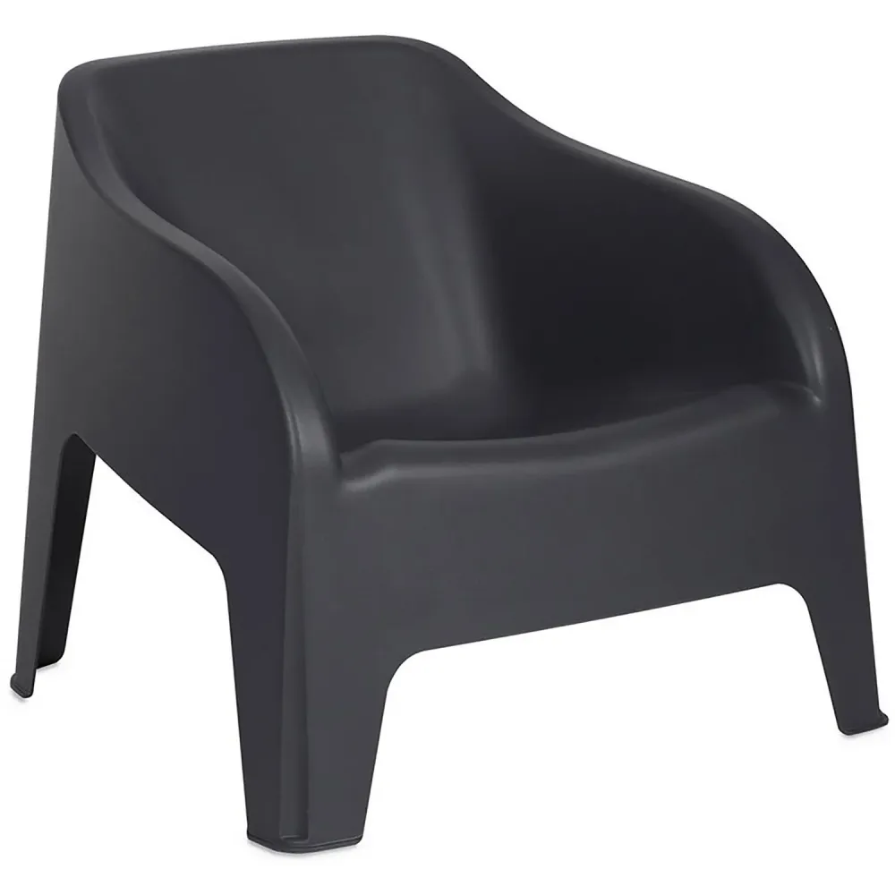 TOOMAX - Poltrona da esterno Petra Antracite - h70x79x76,5 cm