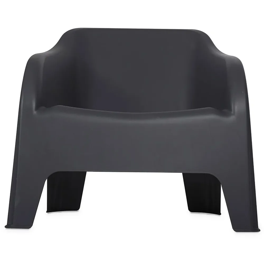 TOOMAX - Poltrona da esterno Petra Antracite - h70x79x76,5 cm