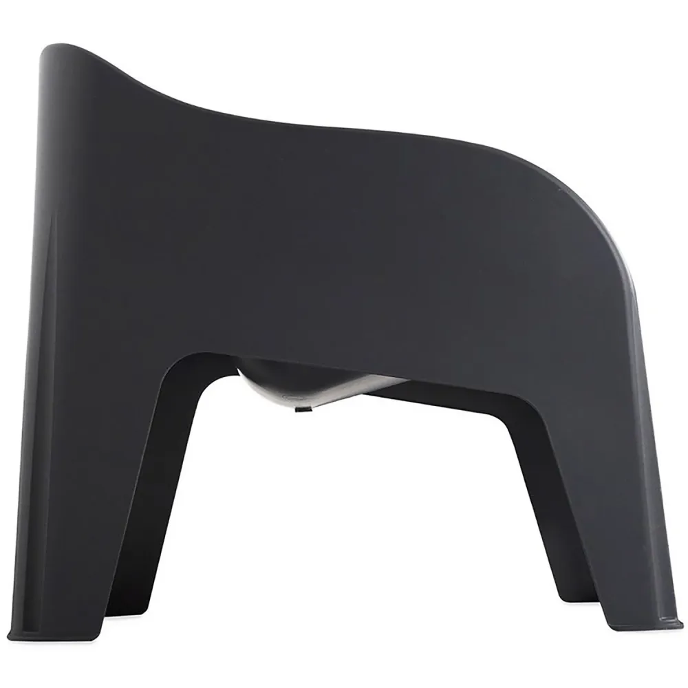 TOOMAX - Poltrona da esterno Petra Antracite - h70x79x76,5 cm