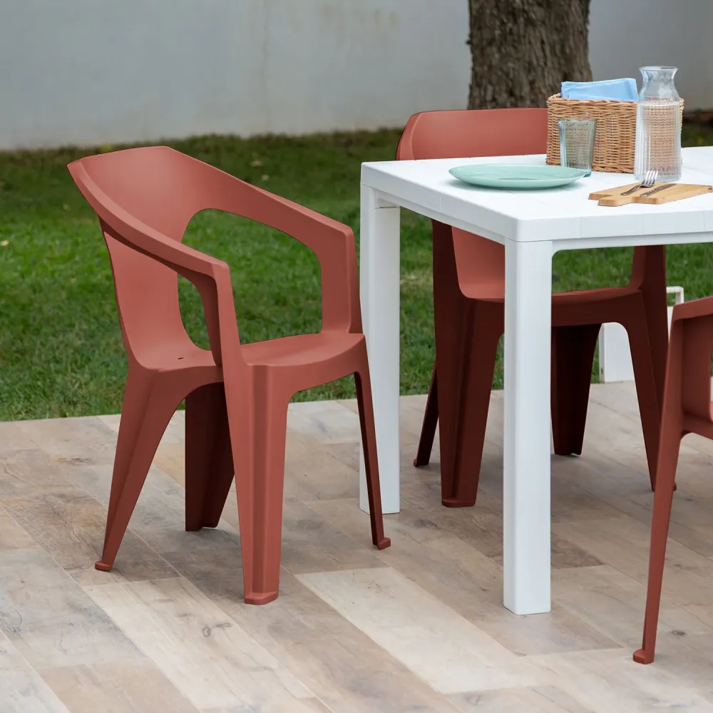 TOOMAX - Sedia Marina Terracotta - h83x59x54,5 cm