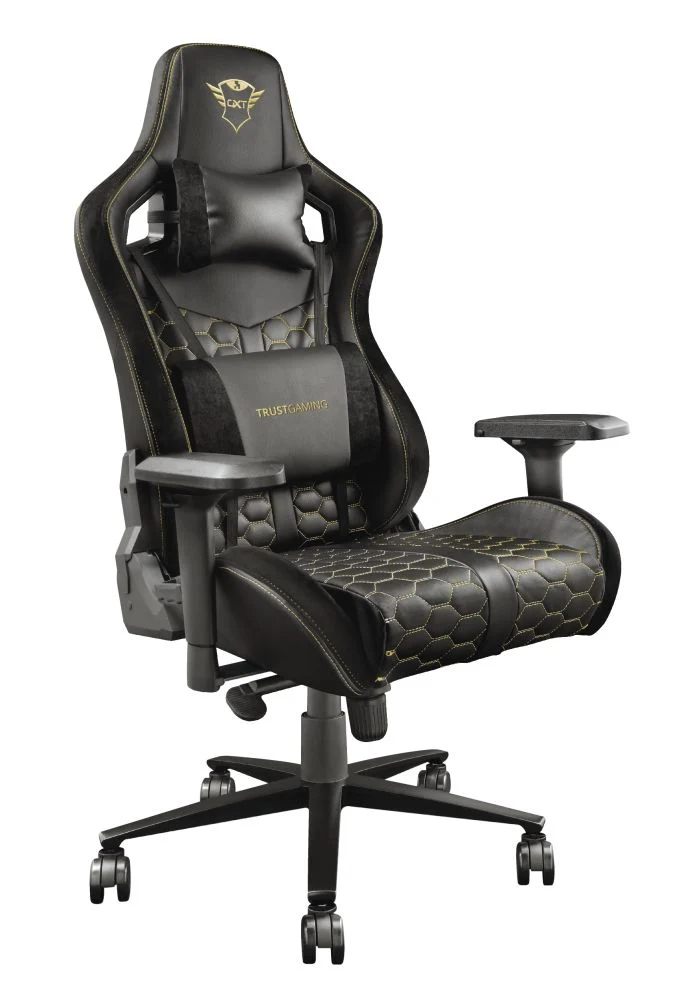 Trust gxt 712 resto pro sedia per gaming universale nero, giallo - 23784