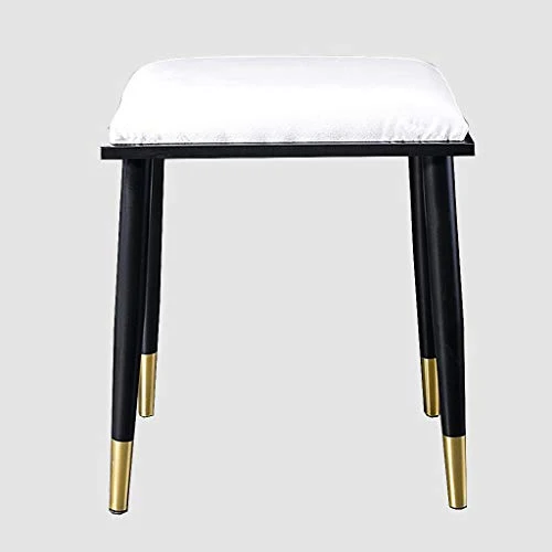 Tuqia Mobili Sgabello Basso, Golden Decorative Sedia di Velluto Sedia Piano Chair Negozio di Abbigliamento Sedia Fiorista...