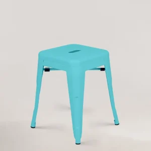 Turchese di sgabelli metallo Lix