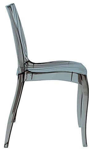 Sedia Dune fumè chiaro (Conf. da 6 pz.) UP ON