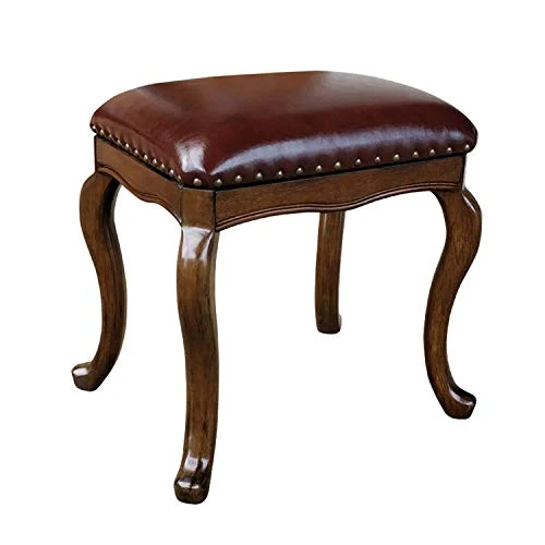 Vanity Benches Sgabello, Puff Contenitore Ecopelle, Sgabello Pianoforte, capacità 100 kg, Mobili Decorativi per Casa, Came...