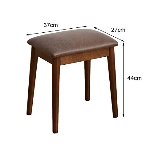 Vanity Benches Sgabello, Sedia per Sgabello da Trucco, Superficie del Sedile Morbida Ispessita, Forte capacità Portante, F...