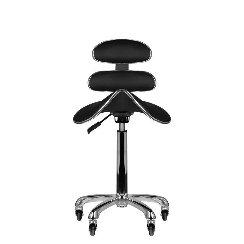 Velocità di rotazione sgabello cosmetico alto nero am-880