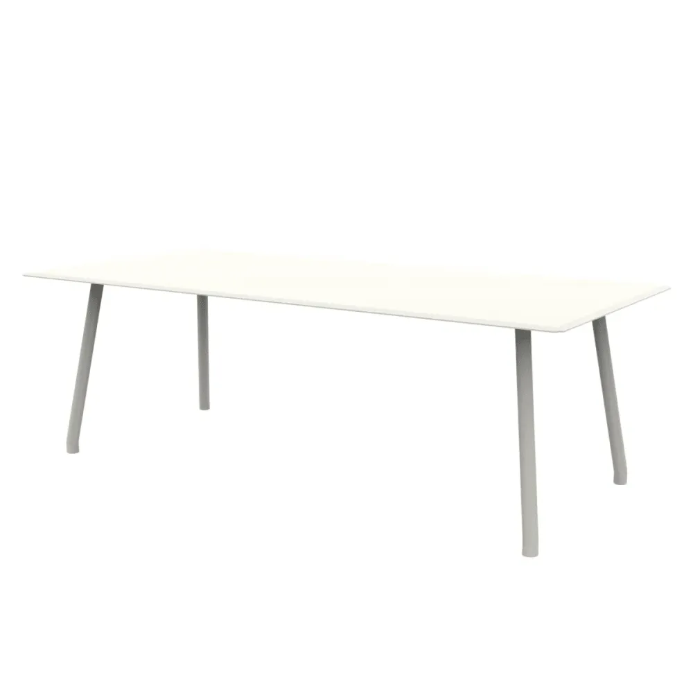 Tavolo rettangolare alluminio "Verdea" da pranzo per giardino cm 220x100 75h Vermobil