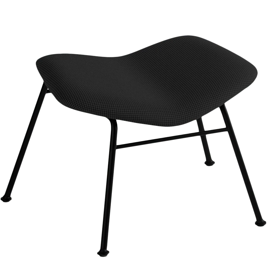 VL136 ACCOGLIENTE SGABELLO LOUNGER PELLE VERMUND