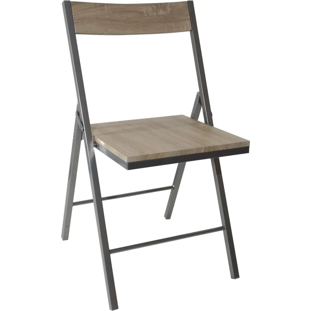 VESTIAMO CASA - Sedia Pieghevole Rovere h81x43x52 cm