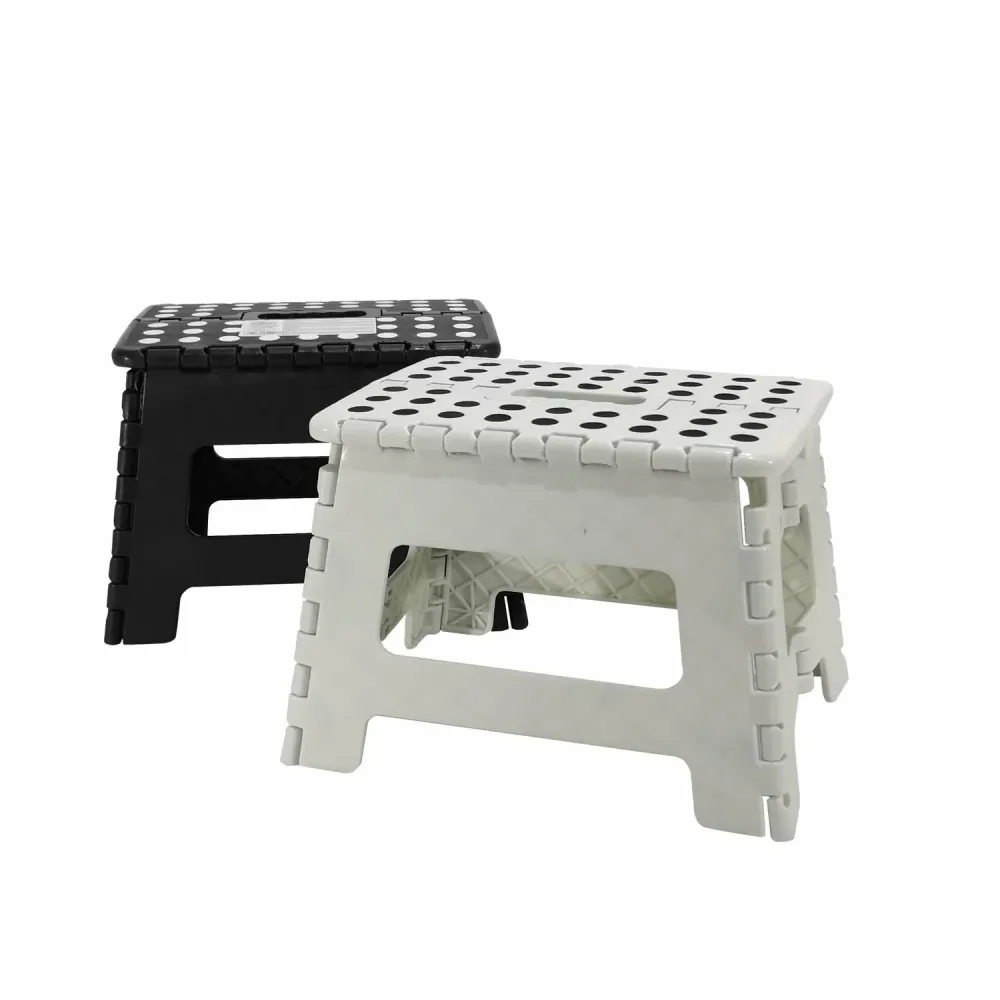 VESTIAMO CASA - Sgabello Pieghevole Plastica - h22x28,5x21,5 cm
