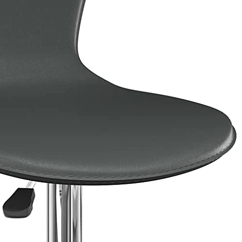 vidaXL Sgabelli da Bar 2 pz Grigi Similpelle